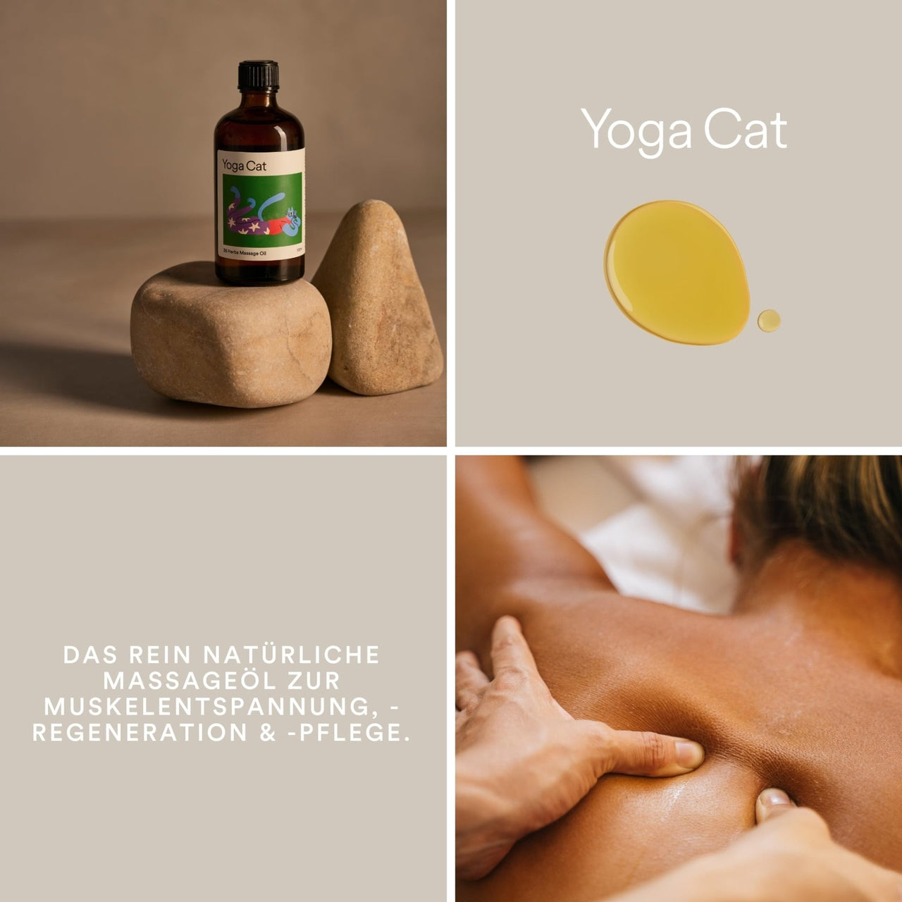 36 Herbs Massage Oil - yogacat.com